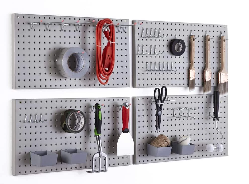 Mastercraft Steel Pegboard Organizer Kit, 48-pc