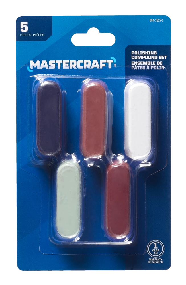 Mastercraft Polishing Chemical Compound Set For Quick Cleaning, 5-pc