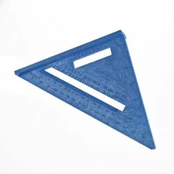 Mastercraft Plastic Rafter Square, 7-1/2 X 10-in, Blue