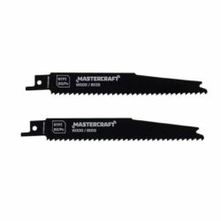 Mastercraft 6-in 6 TPI Cobalt Reciprocating Saw Blades For Wood, 2-pk