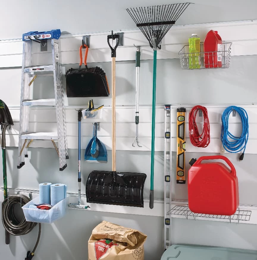 Mastercraft Easy Install Steel Panel Storage Kit With Accessories, 21-pcs - Image 6