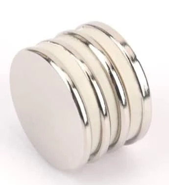 Mastercraft Round Magnets, Corrosion Resistant, Nickel Plated, 32 X 3 Mm, 4-pc - Image 2