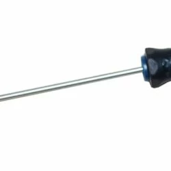 Mastercraft 1/8-in X 5-in Flat Head Screwdriver, Slotted, Rubber Grip, Magnetic