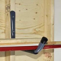 Mastercraft Wall Mount Storage Hook With Jumbo Arm, 11 X 1.5 X 15-in