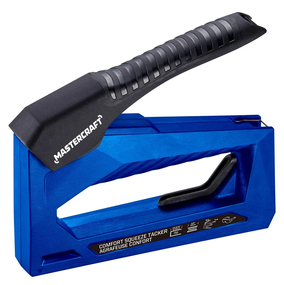 Mastercraft Heavy-Duty Multi-functional Staple Gun And Brad Nailer, Fits 1/4-9/16-in T50 Staples, 5/8-in Brad Nails, And 5/8-in No.9 Pin Nails - Image 2