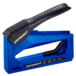 Mastercraft Heavy-Duty Multi-functional Staple Gun And Brad Nailer, Fits 1/4-9/16-in T50 Staples, 5/8-in Brad Nails, And 5/8-in No.9 Pin Nails