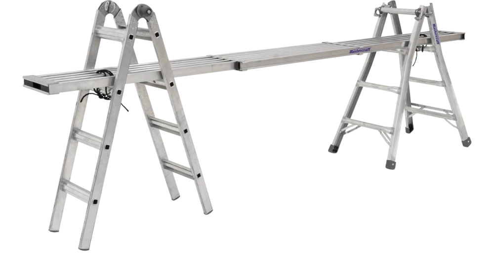 Mastercraft Aluminum Telescopic Plank, 6-ft To 9-ft, 250-lb - Image 2