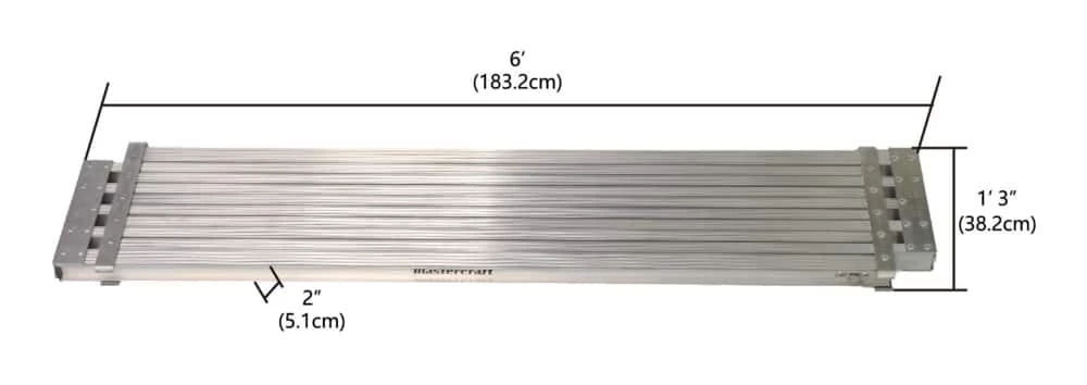 Mastercraft Aluminum Telescopic Plank, 6-ft To 9-ft, 250-lb - Image 6