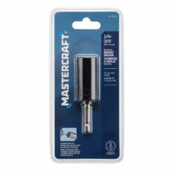 Mastercraft Universal 1/4-in To 3/4-in Socket Driver With Adaptor For Metal