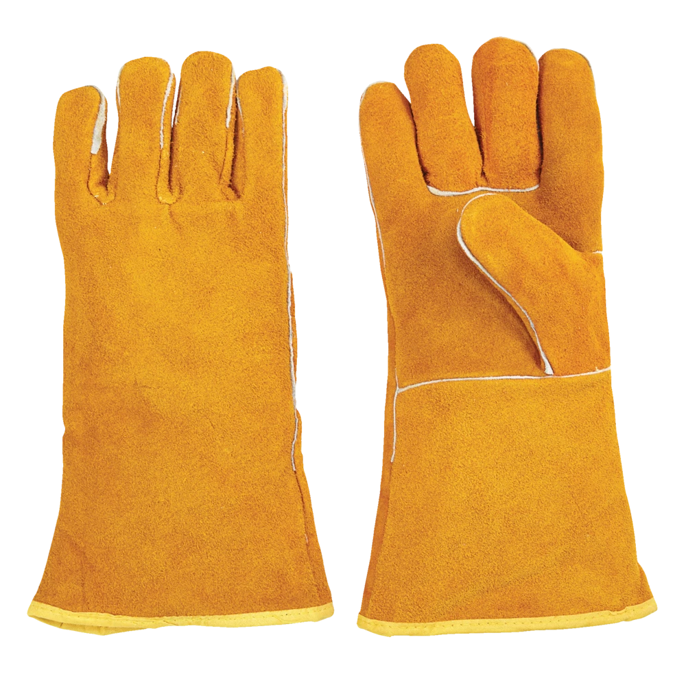 Mastercraft Leather Welding Gloves, Brown/Tan, L/XL