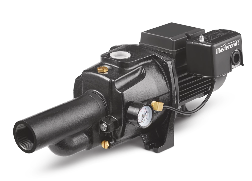 Mastercraft 1/2-HP Cast-Iron Dual-Voltage Electric Convertible Jet Pump - Image 2