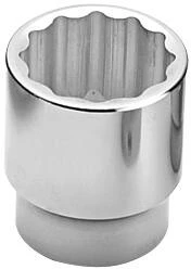 Mastercraft 3/4-in Drive Socket, CRV, Nickel Plating, Assorted Sizes - Image 3