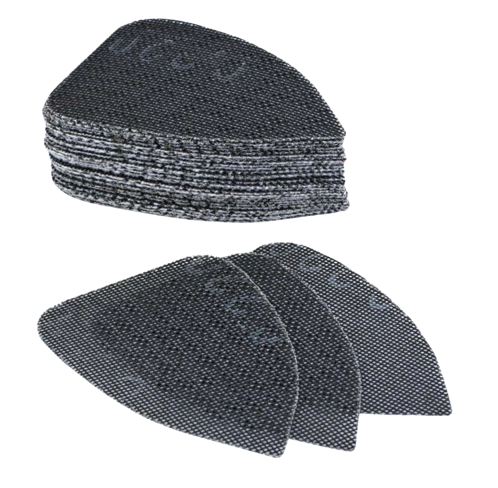 Mastercraft MAXIMUM Assorted Grit Carbide Mesh Detailed Sanding Sheet Set For Wood, Metal, Plastic, 30-pc