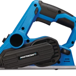 Mastercraft 6.3A Portable Corded Hand Planer Tool With Guide, Vacuum Adpater & Dust Bag