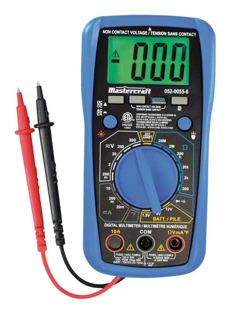 Mastercraft Deluxe Digital Volt Meter