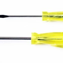 Mastercraft Mini Flat Head Screwdriver Set, 1/16" X 1-3/4" And 1/8" X 2-1/4", 2-pc