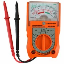 Mastercraft Certified Analog Multimeter