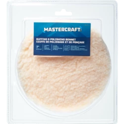 Mastercraft 7-in Lambswool Polishing Bonnet