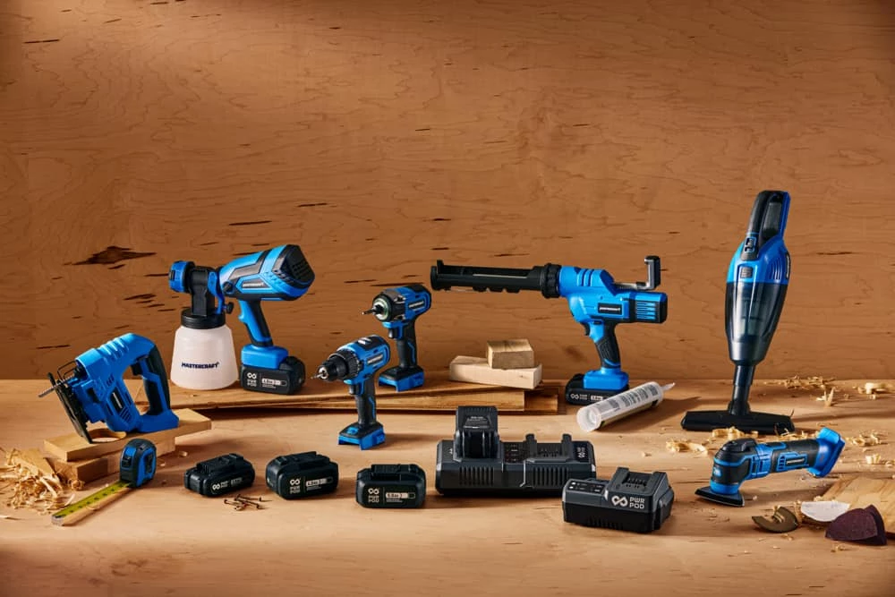 Mastercraft 20V Caulking Gun, Tool Only, PWR POD Compatible - Image 5