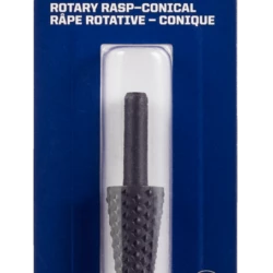 Mastercraft MAXIMUM Conical Rotary File/Rasp For Wood, Plastic, Dry Use