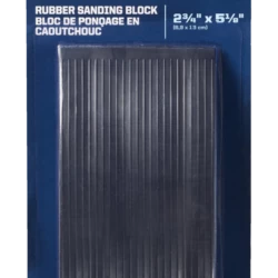 Mastercraft 2-3/4 X 5-1/8-in Rubber Sanding Block For Wood, Metal, Plastic