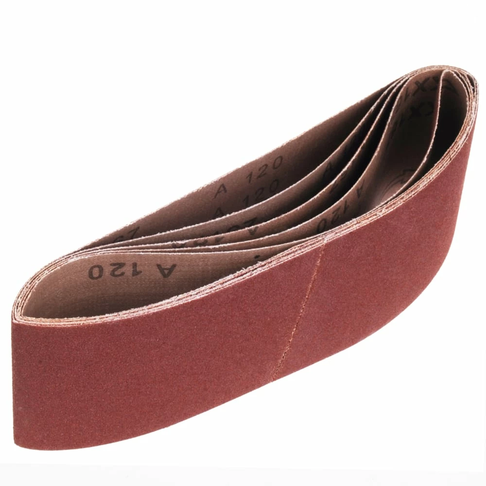 Mastercraft 4 X 21-in Aluminum Oxide Sanding Belts For Wood, Metal, 5-pk - Image 3