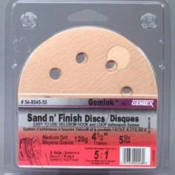 Mastercraft Hook And Loop 4.5-in Sanding Disc