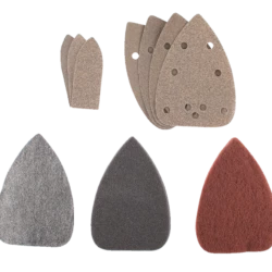 Mastercraft Aluminum Oxide Detail Mouse Sandpaper Set For Wood, Metal, Plastic, 27-pc