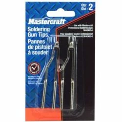 Mastercraft RePlacement Soldering Gun TiPs For 150W/230W Soldering Gun, 40-mm, 2-Pk